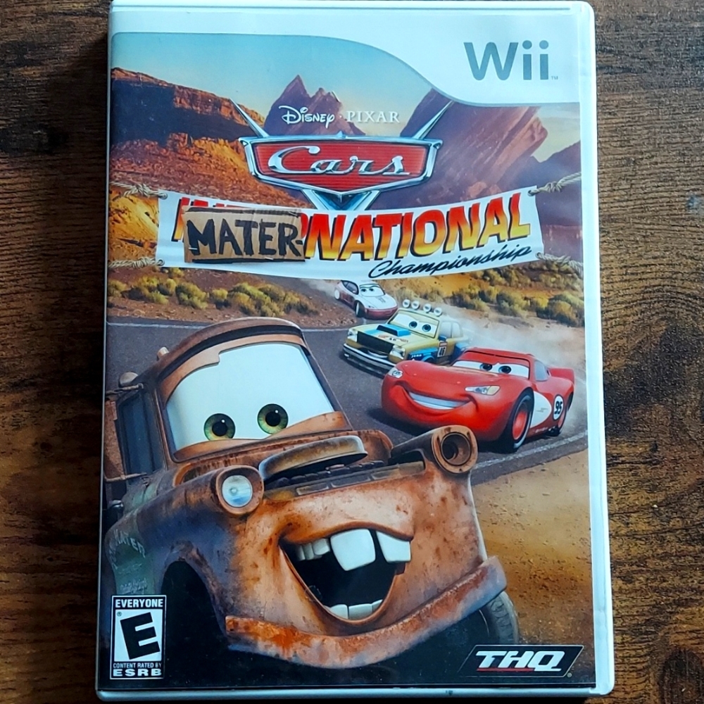 Pixar Cars Mater National Championship| Wii Video Game